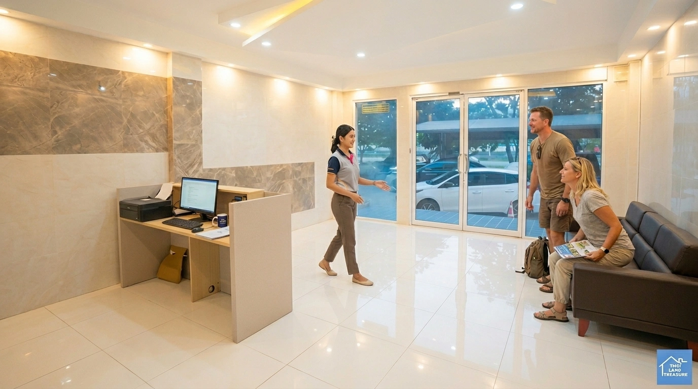 โฮมออฟฟิศทันสมัยสำหรับขายและให้เช่าใกล้สนามบินสุวรรณภูมิ