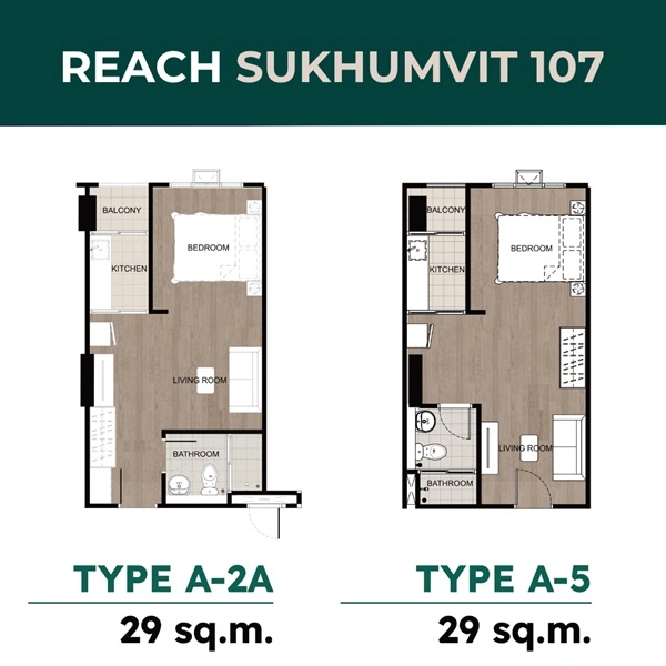 Your Affordable Urban Escape Awaits, Reach Sukhumvit 107 – just 1.4 km from BTS Bearing