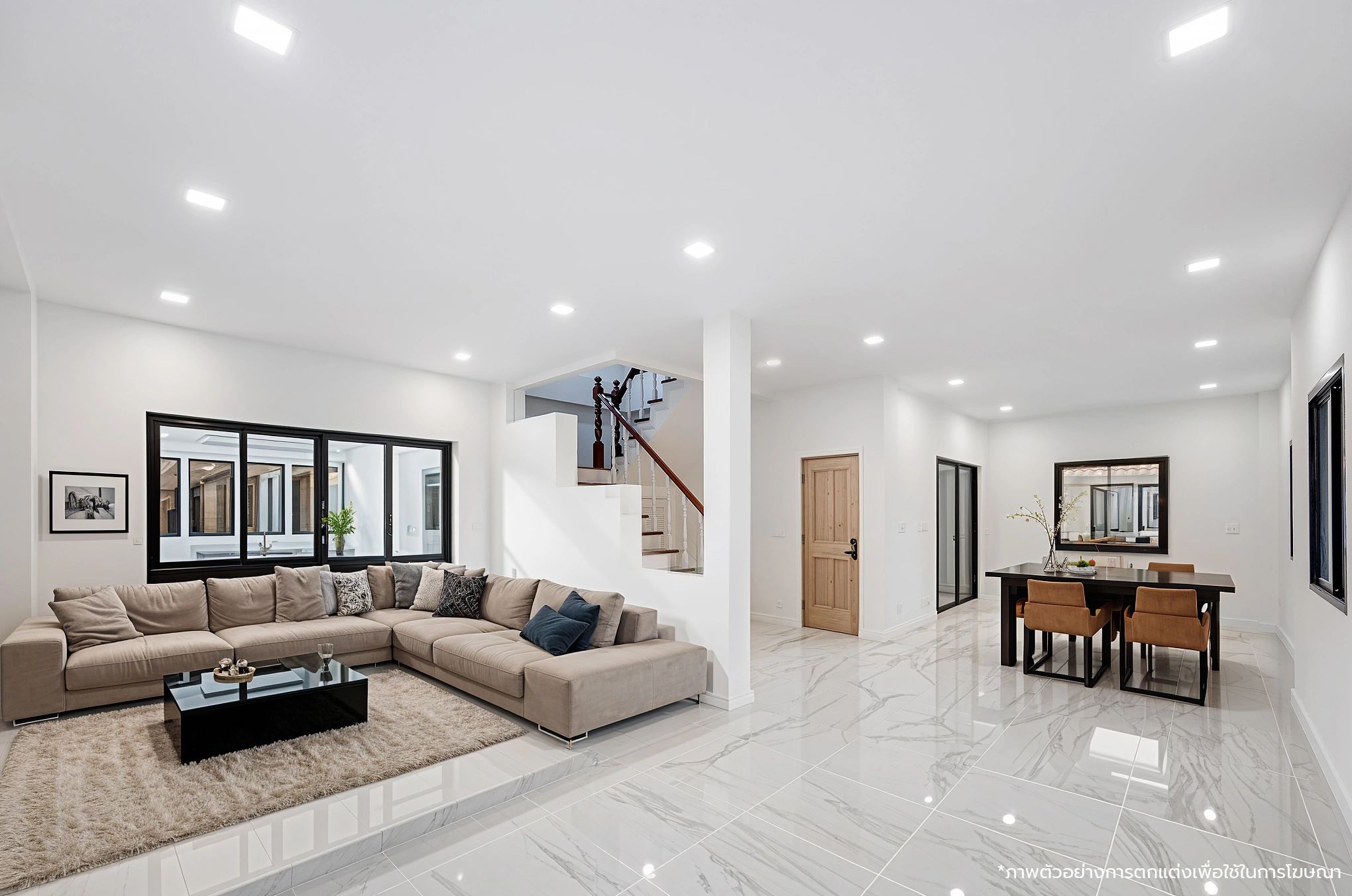 บ้านรีโนเวทใหม่ โครงการ ร่มไทรการ์เด้นวิลล์ บ้านเดี่ยว 2 ชั้น 3 ห้องนอน 2 ห้องน้ำ จอด 1 คัน พื้นที่ใช้สอย 162 ตร.ม. บนที่ดิน 50.0 ตร.ว. ทำเล บางบอน กรุงเทพมหานคร ใกล้ทางพิเศษกาญจนาภิเษก ออกแบบใหม่ทุกหลังโดยสถาปนิก พร้อมเข้าอยู่