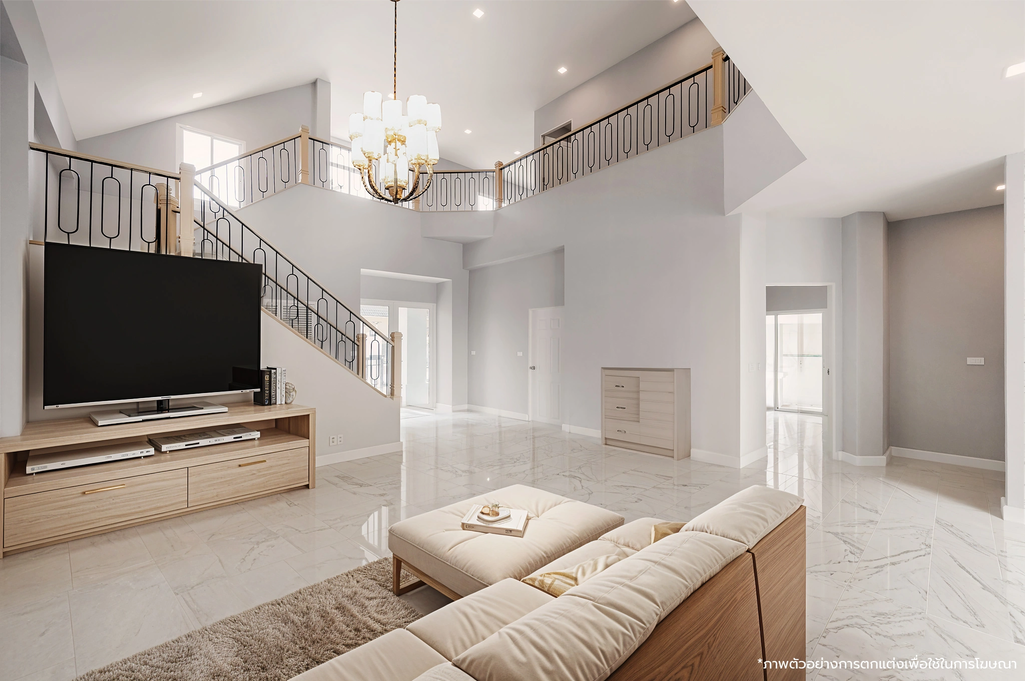 บ้านรีโนเวทใหม่ โครงการ ปัญจทรัพย์พาร์ค ปิ่นเกล้า (มุม) บ้านเดี่ยว 2 ชั้น 6 ห้องนอน 5 ห้องน้ำ จอด 2 คัน พื้นที่ใช้สอย 250 ตร.ม. บนที่ดิน 103.0 ตร.ว. ทำเล ตลิ่งชัน กรุงเทพมหานคร ใกล้ทางพิเศษศรีรัช-วงแหวนรอบนอก ออกแบบใหม่ทุกหลังโดยสถาปนิก พร้อมเข้าอยู่