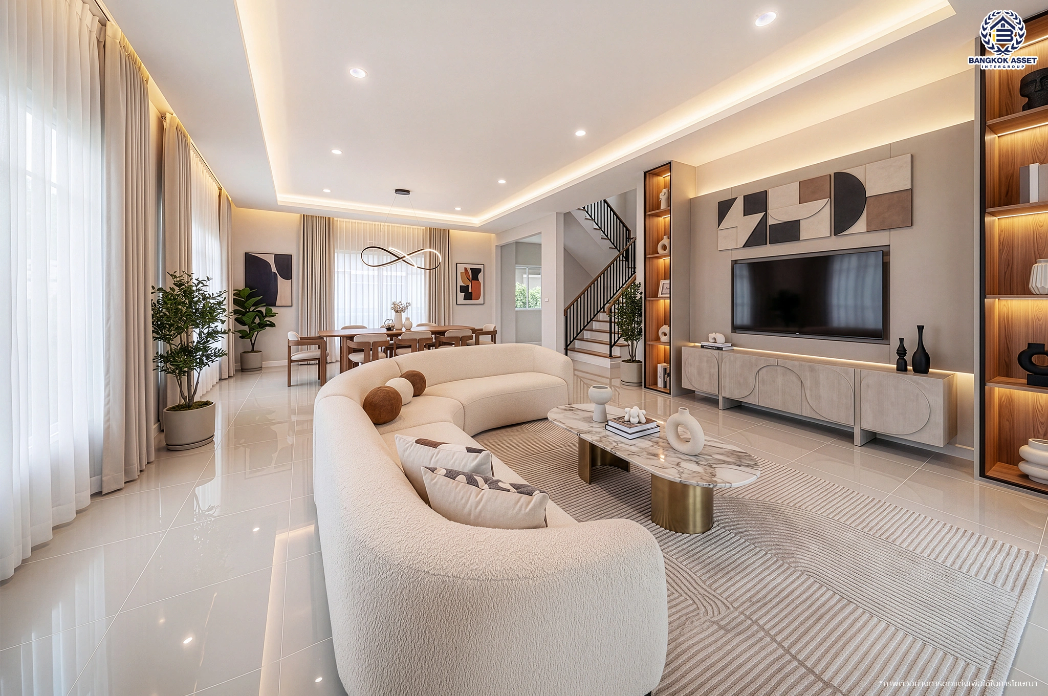 บ้านรีโนเวทใหม่ โครงการ เดอะแพลนท์ ราชพฤกษ์ หลังมุม เนื้อที่ 76.6 ตร.ว. พื้นที่ใช้สอย 215.07 ตร.ม. ฟังก์ชัน 4 ห้องนอน 3 ห้องน้ำ จอดรถได้ 2 คัน บนทำเลศักยภาพ เดินทางสะดวก ใกล้วงเวียนพระราม5, The Walk, ทางด่วน ศรีรัช และรถไฟฟ้าสายสีม่วง "สถานีบางรักใหญ่"