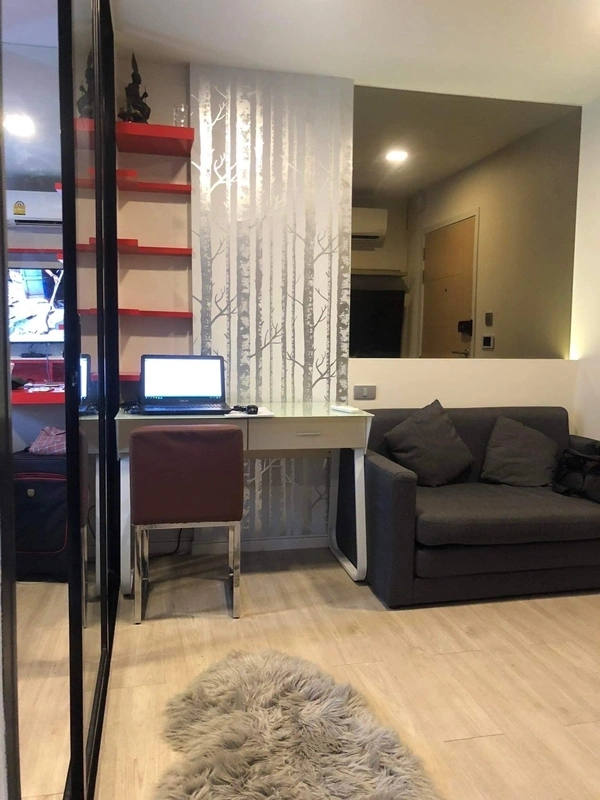Kave condo ตรงข้าม ม.กรุงเทพ รังสิต ขาย 1.9 ให้เช่า 10k ชั้น 6 ห้องริม