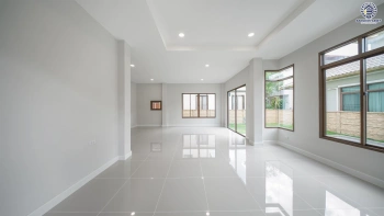 บ้านรีโนเวทใหม่ โครงการ บุราสิริ สนามบินน้ำ เนื้อที่ 66.2 ตร.ว. พื้นที่ใช้สอย 198.88 ตร.ม. ฟังก์ชัน 3 ห้องนอน 3 ห้องน้ำ จอดรถได้ 2 คัน บนทำเลเชื่อมต่อหลายส้นทาง ใกล้เซ็นทรัล นอร์ทวิลล์ และรถไฟฟ้าสายสีม่วง "สถานีแยกนนทบุรี1"