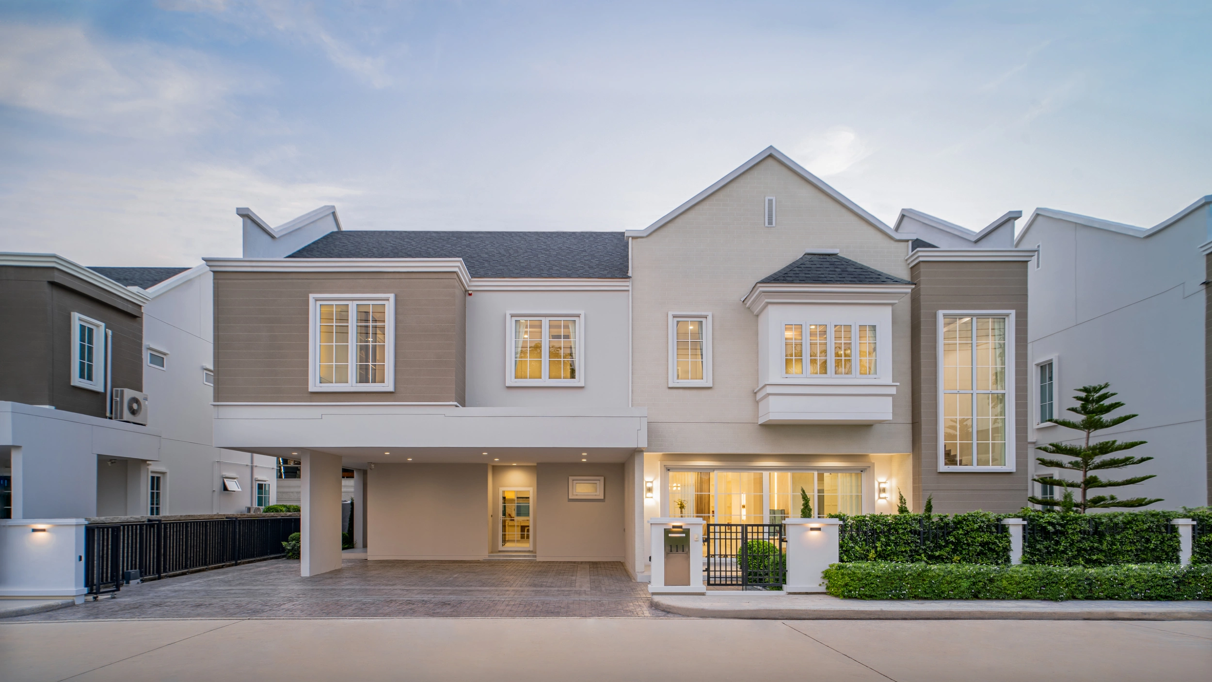 ขายบ้านหรูติดถนนใหญ่ราชพฤกษ์ โครงการ The Matias (ราชพฤกษ์-แจ้งวัฒนะ) สไตล์ Dutch Colonial ใกล้ทางด่วนศรีรัช