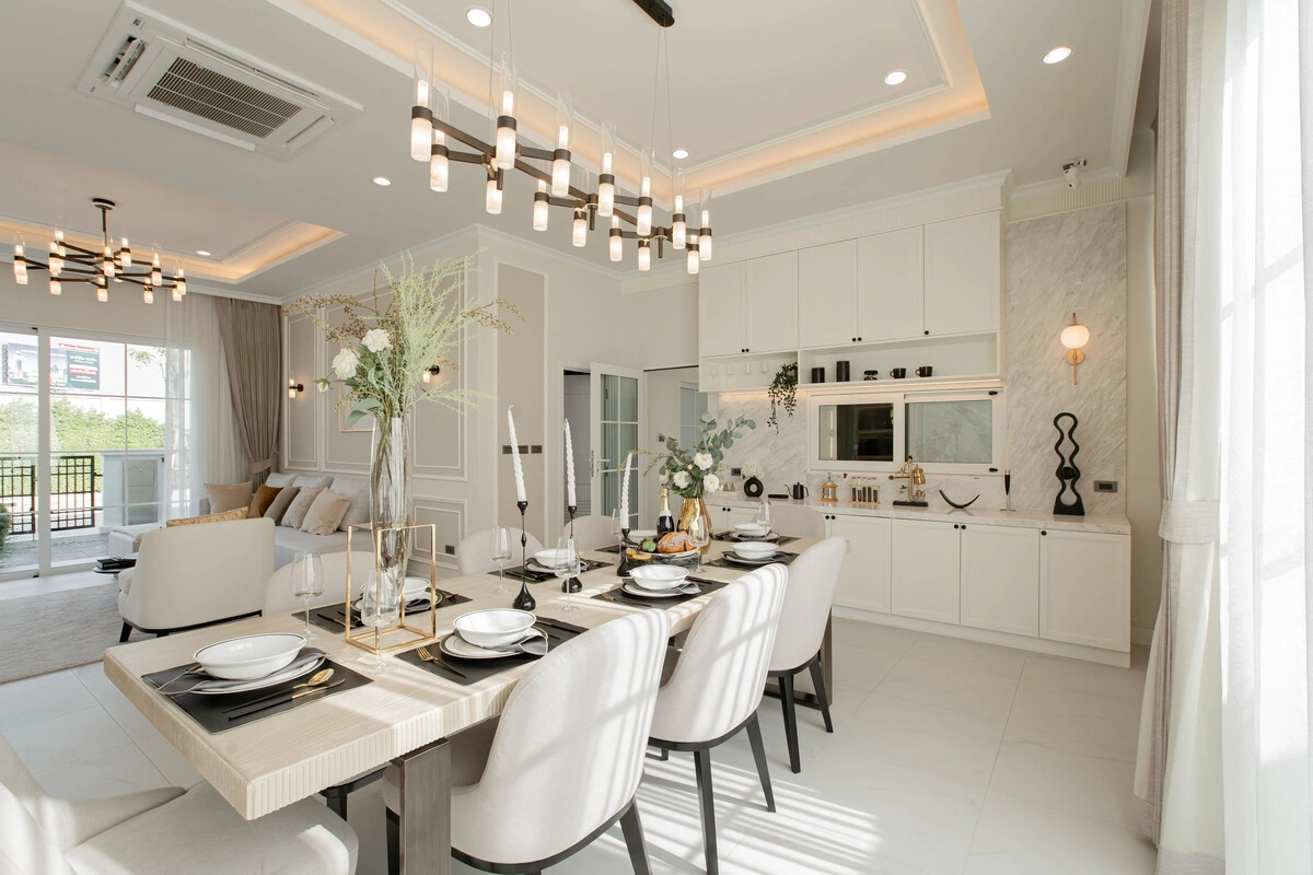 ขายบ้านหรูติดถนนใหญ่ราชพฤกษ์ โครงการ The Matias (ราชพฤกษ์-แจ้งวัฒนะ) สไตล์ Dutch Colonial ใกล้ทางด่วนศรีรัช