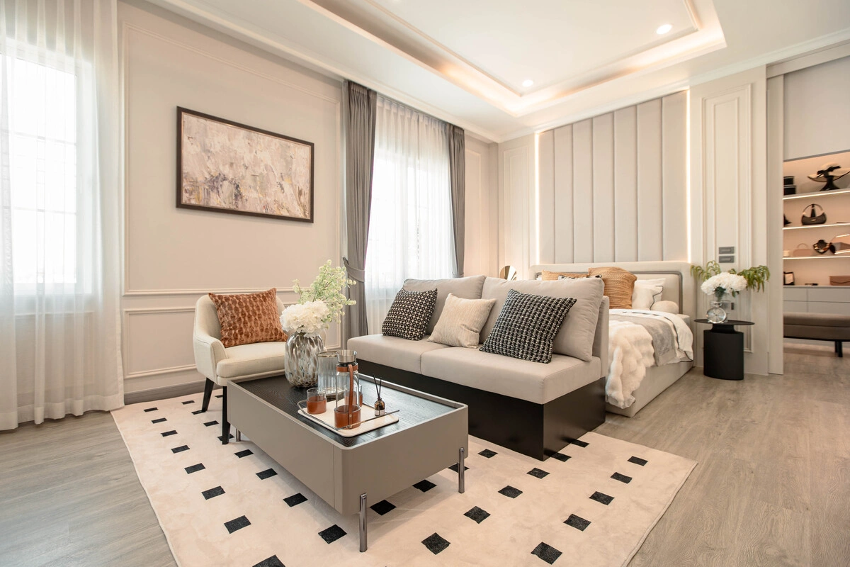 ขายบ้านหรูติดถนนใหญ่ราชพฤกษ์ โครงการ The Matias (ราชพฤกษ์-แจ้งวัฒนะ) สไตล์ Dutch Colonial ใกล้ทางด่วนศรีรัช