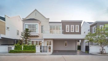 ขายบ้านหรูติดถนนใหญ่ราชพฤกษ์ โครงการ The Matias (ราชพฤกษ์-แจ้งวัฒนะ) สไตล์ Dutch Colonial ใกล้ทางด่วนศรีรัช