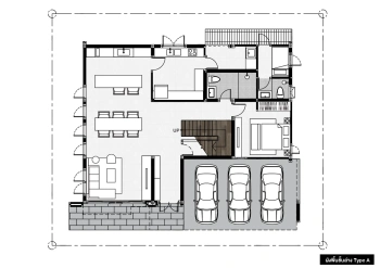 ขายบ้านหรูติดถนนใหญ่ราชพฤกษ์ โครงการ The Matias (ราชพฤกษ์-แจ้งวัฒนะ) สไตล์ Dutch Colonial ใกล้ทางด่วนศรีรัช