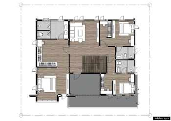 ขายบ้านหรูติดถนนใหญ่ราชพฤกษ์ โครงการ The Matias (ราชพฤกษ์-แจ้งวัฒนะ) สไตล์ Dutch Colonial ใกล้ทางด่วนศรีรัช