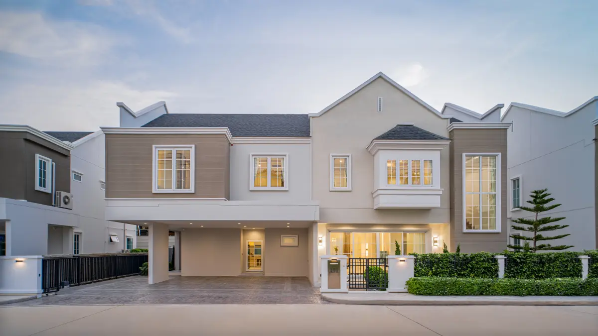 ขายบ้านหรูติดถนนใหญ่ราชพฤกษ์ โครงการ The Matias (ราชพฤกษ์-แจ้งวัฒนะ) สไตล์ Dutch Colonial ใกล้ทางด่วนศรีรัช