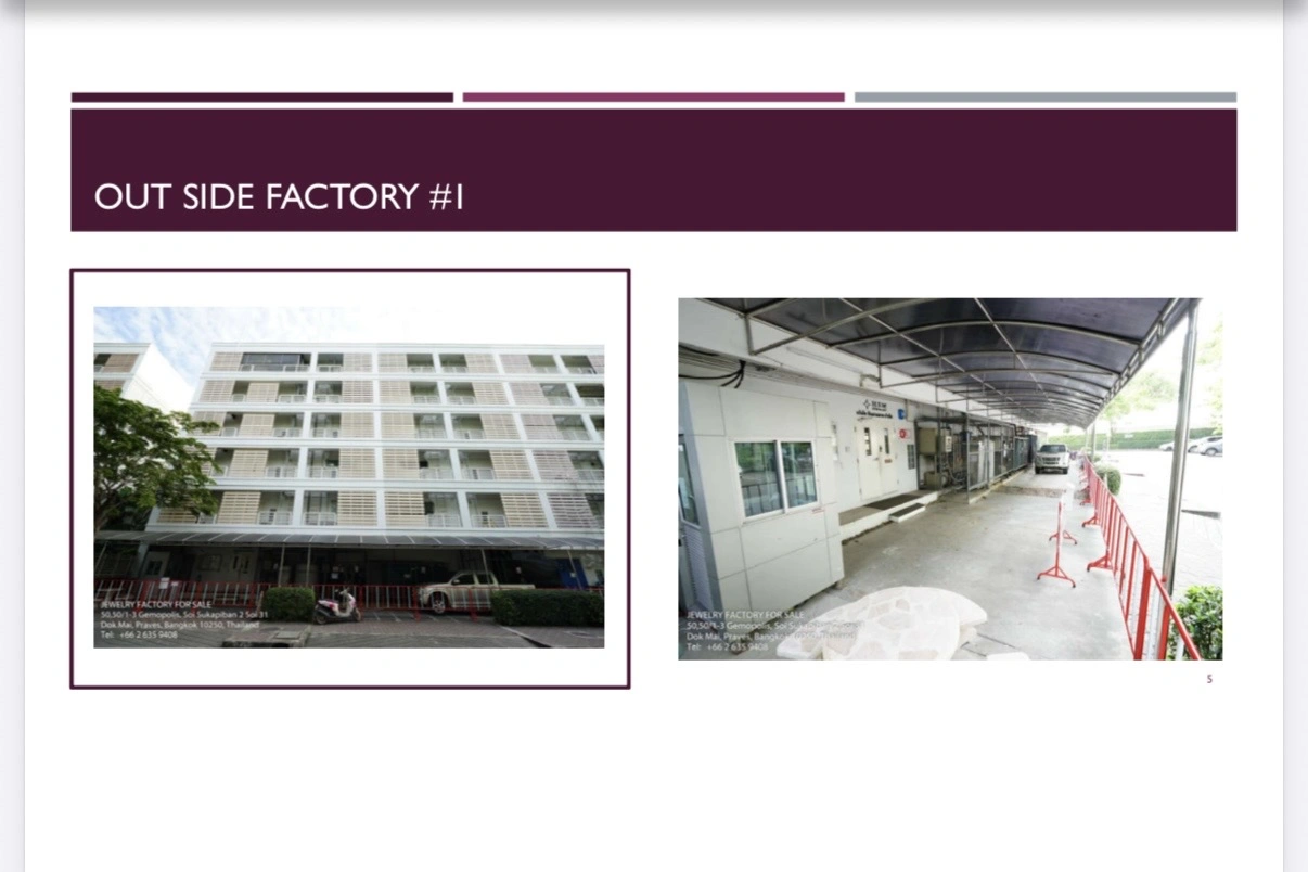 Gemopolis factory for sale ขายโรงงาน  พร้อมอุปกรณ์ นิคมอุตสาหกรรมอัญธานี Gemopolis สุขาภิบาล 2 ด่วน!!!