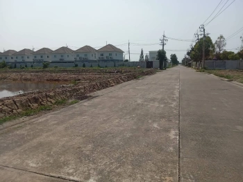 ขายที่ดินเปล่า 2 ไร่ ติดถนนคอนกรีต อยู่ในซอยเทศบาลบางปู 83