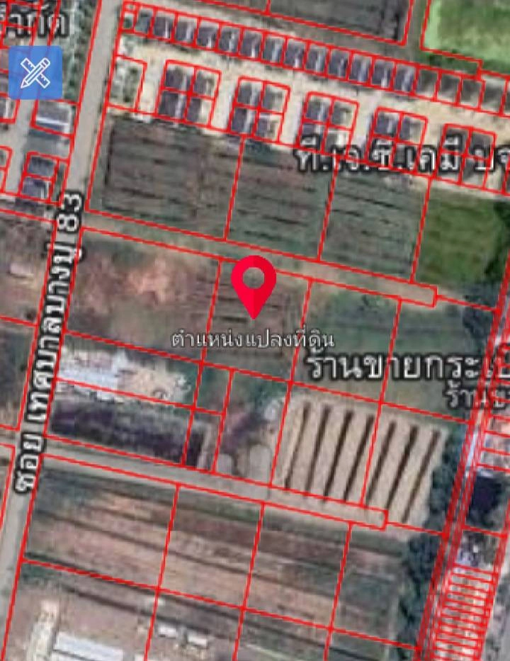 ขายที่ดินเปล่า 525 ตรว. ติดถนนคอนกรีต อยู่ในซอยเทศบาลบางปู 83 ตรงข้ามหมู่บ้านสิวารมย์ 1 และ 2