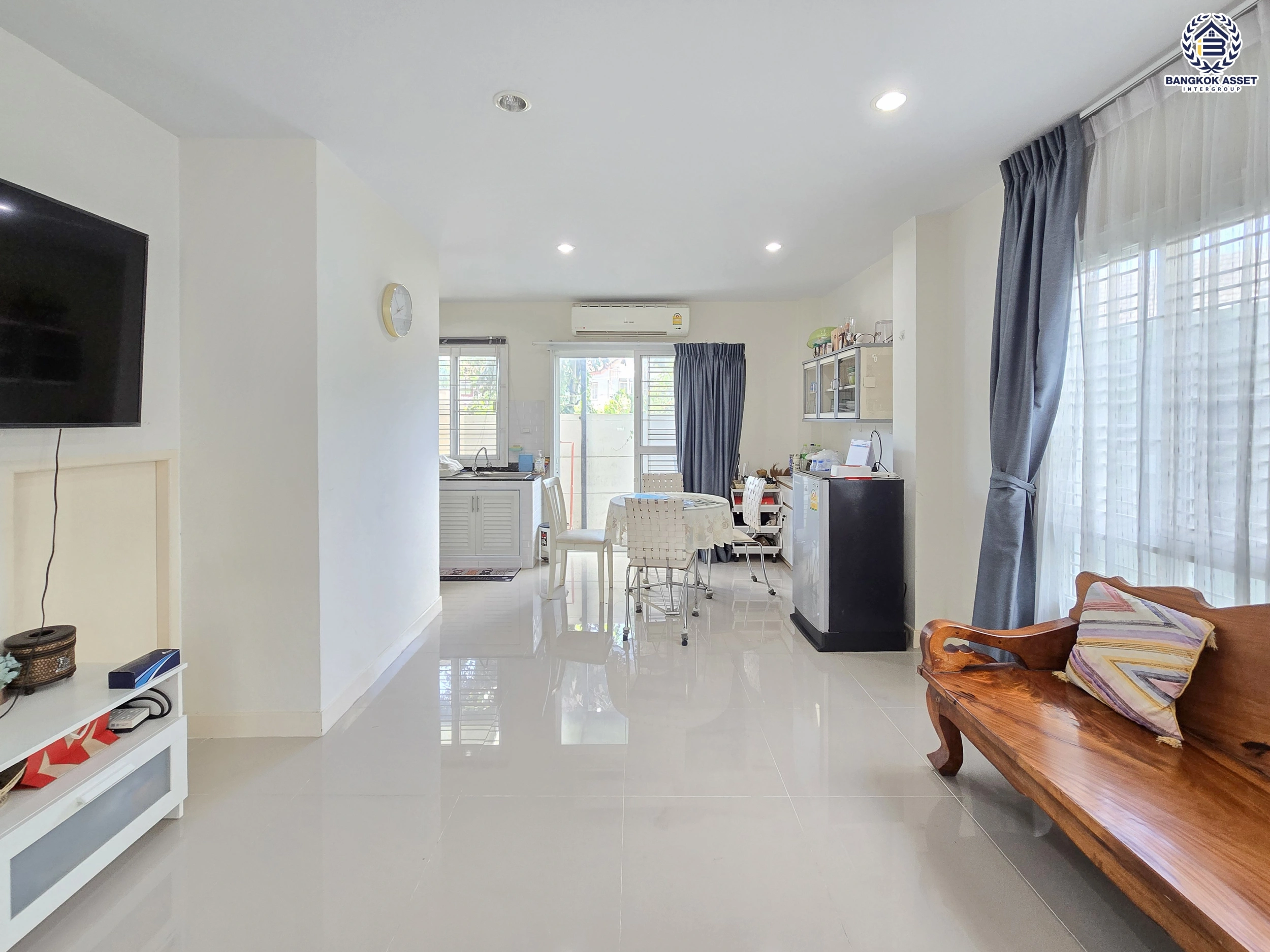 บ้านมือสอง โครงการ วิชั่นสมาร์ทไลฟ์ บางพลู-รัตนาธิเบศร์ ทาวน์เฮ้าส์ 3 ชั้น 3 ห้องนอน 3 ห้องน้ำ ทำเลบางบัวทอง นนทบุรี ติดสถานีรถไฟฟ้าสายสีม่วง บางพลู ใกล้เซ็นทรัล เวสต์เกต พร้อมเข้าอยู่