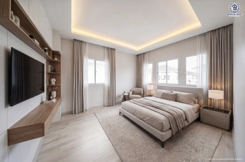 บ้านรีโนเวทใหม่ โครงการ เดอะแพลนท์ ราชพฤกษ์ หลังมุม เนื้อที่ 53.8 ตร.ว. พื้นที่ใช้สอย 180.63 ตร.ม. ฟังก์ชัน 3 ห้องนอน 3 ห้องน้ำ จอดรถได้ 2 คัน บนทำเลศักยภาพ เดินทางสะดวก ใกล้วงเวียนพระราม5, The Walk, ทางด่วน ศรีรัช และรถไฟฟ้าสายสีม่วง "สถานีบางรักใหญ่"