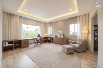 บ้านรีโนเวทใหม่ โครงการ เดอะแพลนท์ ราชพฤกษ์ หลังมุม เนื้อที่ 53.8 ตร.ว. พื้นที่ใช้สอย 180.63 ตร.ม. ฟังก์ชัน 3 ห้องนอน 3 ห้องน้ำ จอดรถได้ 2 คัน บนทำเลศักยภาพ เดินทางสะดวก ใกล้วงเวียนพระราม5, The Walk, ทางด่วน ศรีรัช และรถไฟฟ้าสายสีม่วง "สถานีบางรักใหญ่"