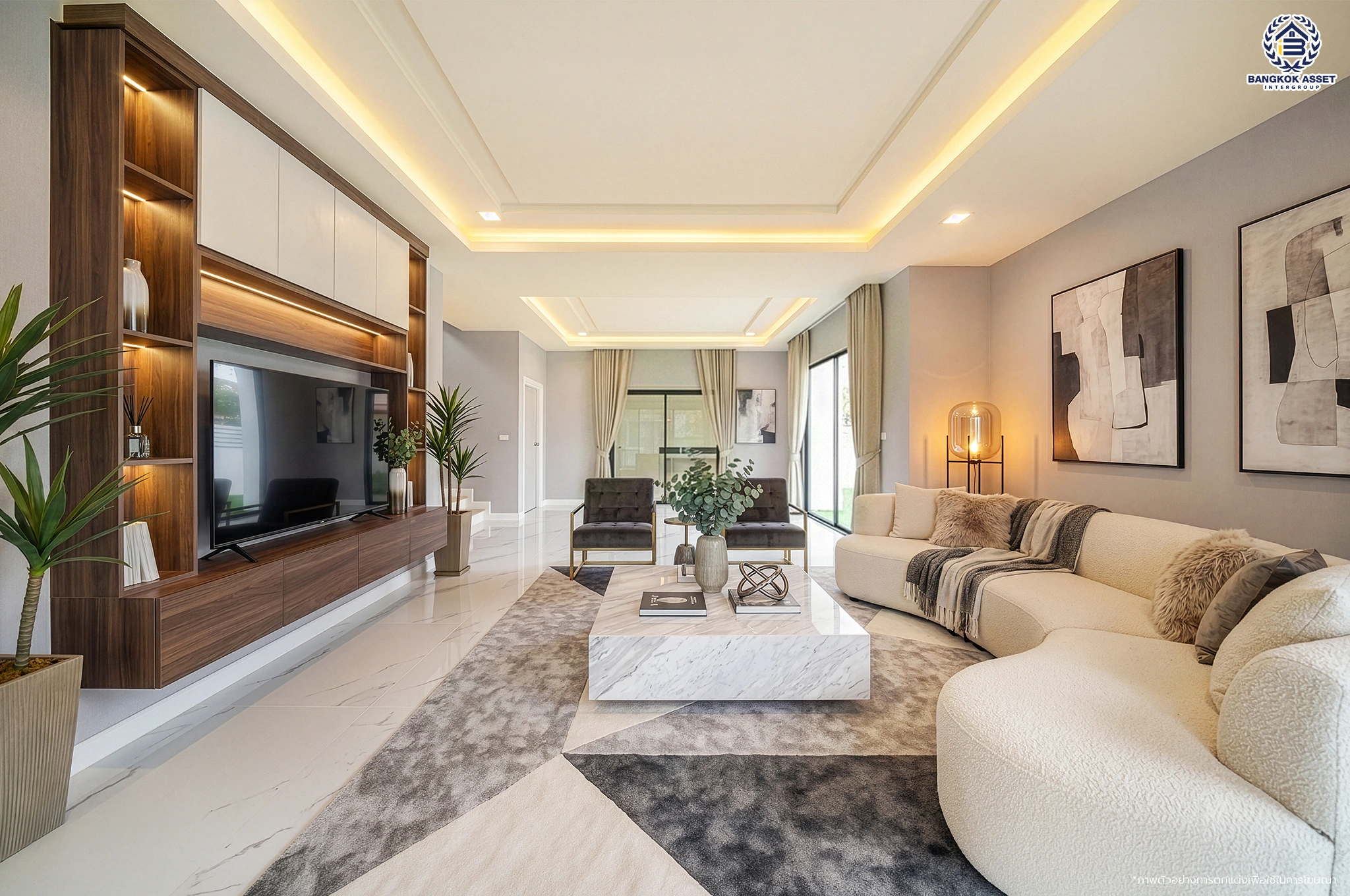 บ้านรีโนเวทใหม่ โครงการ เศรษฐสิริ จรัญฯ - ปิ่นเกล้า เนื้อที่ 87.1 ตร.ว. พื้นที่ใช้สอย 356.14 ตร.ม. ฟังก์ชัน 3 ห้องนอน 3 ห้องน้ำ จอดรถได้ 2 คัน บนทำเลเดินทางสะดวก เชื่อมต่อถนนจรัญสนิทวงศ์, ถนนบรมราชชนนี ใกล้ทางด่วน "ศรีรัช" และรถไฟฟ้าสายสีน้ำเงิน "สถานีบางขุนนนท์"