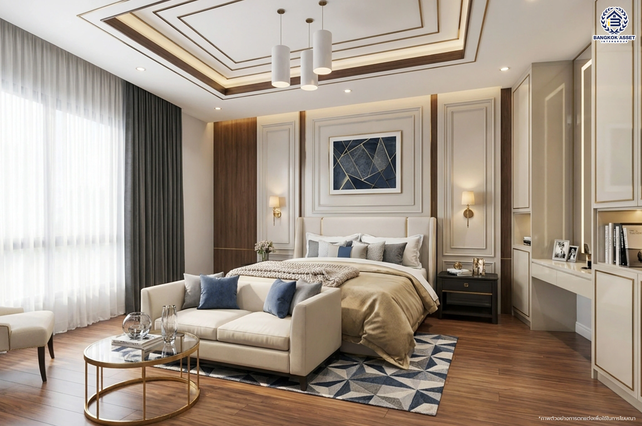 บ้านรีโนเวทใหม่ โครงการ นันทวัน วงแหวน-รัตนาธิเบศร์ เนื้อที่กว้าง 108.5 ตร.ว. พื้นที่ใช้สอย  369.52 ตร.ม. ฟังก์ชัน 5 ห้องนอน 5 ห้องน้ำ จอดรถได้ 3 จอด บนทำเลดี เชื่อมต่อถนนรัตนาธิเบศร์ ถนนนครอินทร์ ถนนกาญจนาภิเษก ใกล้รถไฟฟ้าสายสีม่วง "สถานีตลาดบางใหญ่" และจุดขึ้นทางด่วน "ศรีรัช"
