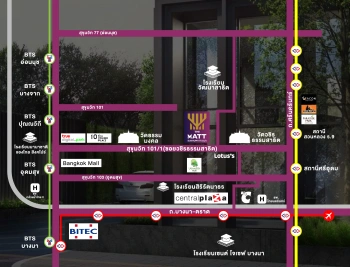 ขายคอนโด The Matt สุขุมวิท 101/1 แต่งครบ Fully Furnished ใกล้ BTS อุดมสุข/ปุณณวิถี พร้อมอยู่!