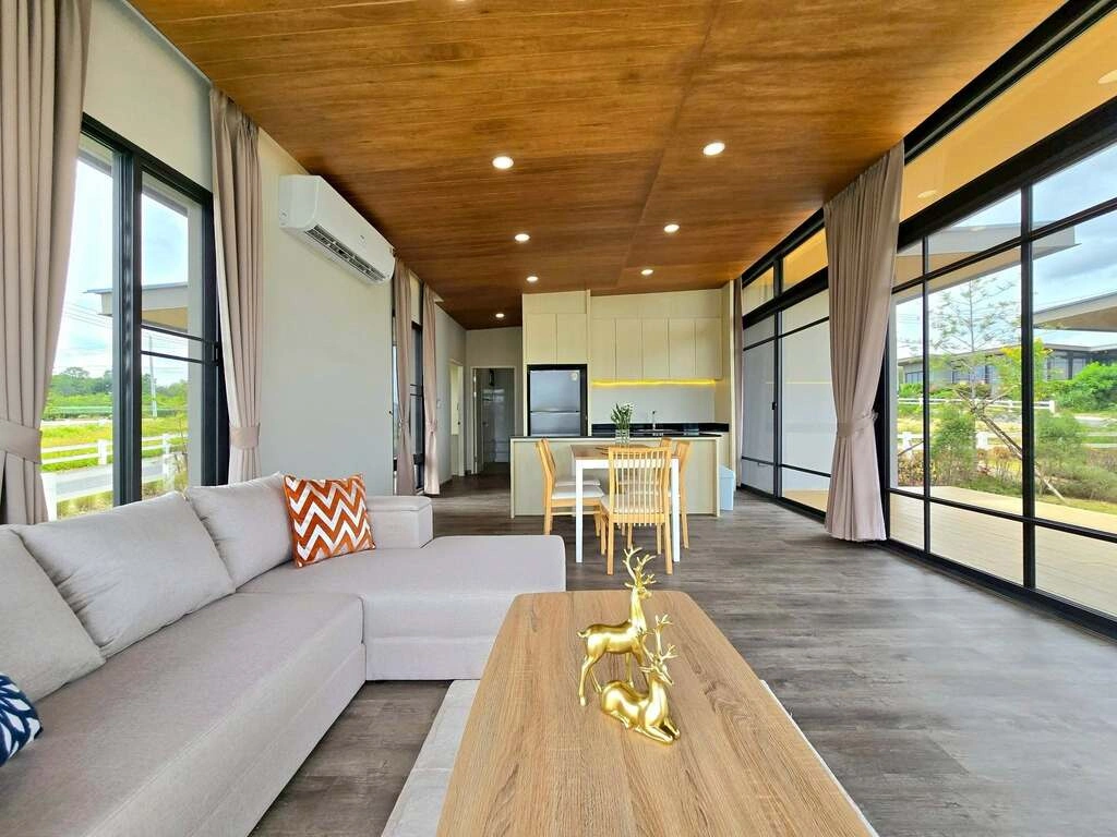 Rare Khao Yai Pool Villa  Panoramic views, 2 villas, pet-friendly. Turnkey Airbnb ready for 14.9M THB. Don't miss out