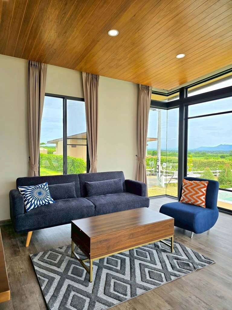 Rare Khao Yai Pool Villa  Panoramic views, 2 villas, pet-friendly. Turnkey Airbnb ready for 14.9M THB. Don't miss out
