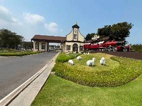 บ้านตัวอย่างโครงการ Villaggio บางนา บ้านพร้อมอยู่ ตกแต่งครบ พร้อมเฟอร์นิเจอร์ หิ้วกระเป๋าเข้าอยู่ได้เลย