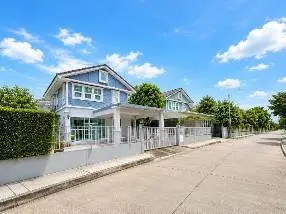 บ้านตัวอย่างโครงการ Villaggio บางนา บ้านพร้อมอยู่ ตกแต่งครบ พร้อมเฟอร์นิเจอร์ หิ้วกระเป๋าเข้าอยู่ได้เลย