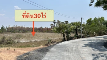 ขายที่ดินทำเลดี 30 ไร่ เจ้าของขายเอง  081-3763803