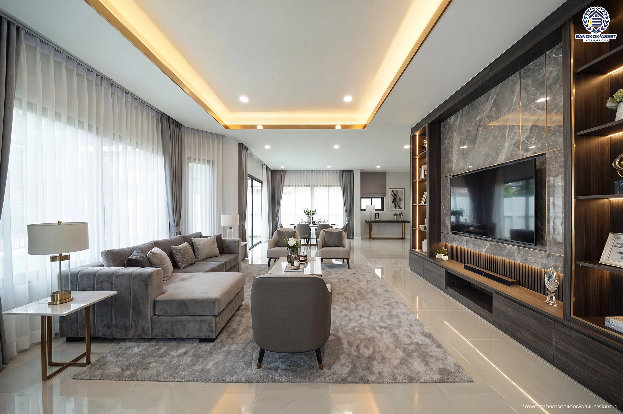 บ้านรีโนเวทใหม่ โครงการ ชัยพฤกษ์ บางบัวทอง เนื้อที่ 117.6 ตร.ว. พื้นที่ใช้สอย 220.34 ตร.ม. ฟังก์ชัน 4 ห้องนอน 3 ห้องน้ำ จอดรถได้ 2 คัน พร้อม Facilities โครงการครบครัน ทำเลติดถนนบางกรวย-ไทรน้อย เชื่อมต่อถนนกาญจนาภิเษก ใกล้เซ็นทรัลนอร์ทวิลล์ และรถไฟฟ้าสายสีม่วง "สถานีบางพลู"