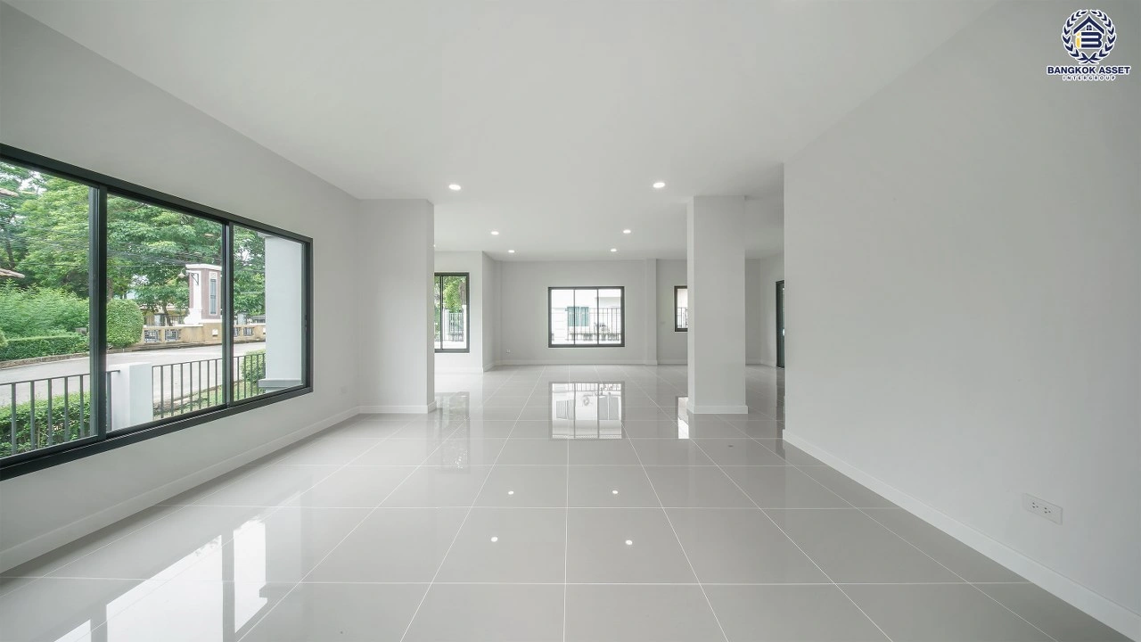 บ้านรีโนเวทใหม่ จาก Property Perfect โครงการ เพอร์เฟคเพลส พระราม5-ราชพฤกษ์ เนื้อที่ 68.5 ตร.ว. พื้นที่ใช้สอย 189.79 ตร.ม. ฟังก์ชัน 3 ห้องนอน 3 ห้องน้ำ 2 ที่จอดรถ พร้อม Facility ภายในโครงการครบครัน บนทำเลติดถนน ตอบโจทย์ทุกการใช้ชีวิตใจกลาง Community ชั้นนำมากมาย