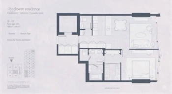 For Rent: SCOPE Langsuan (83 sqm) 1 Bed  Chanintr Furnished  Private Lift 170k/month