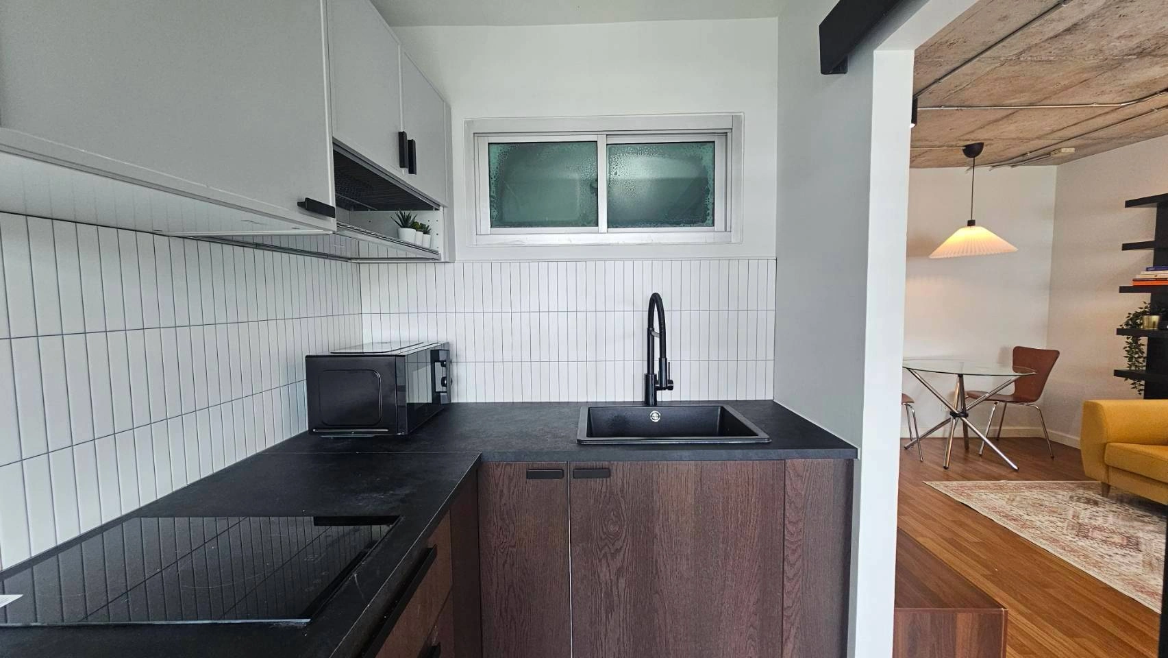 One Thonglor Station 31 sq.m. Studio Loft, 200m from BTS Thong Lo behind T-One. High Yield 8%+, fully furnished, only 3.65 MB.