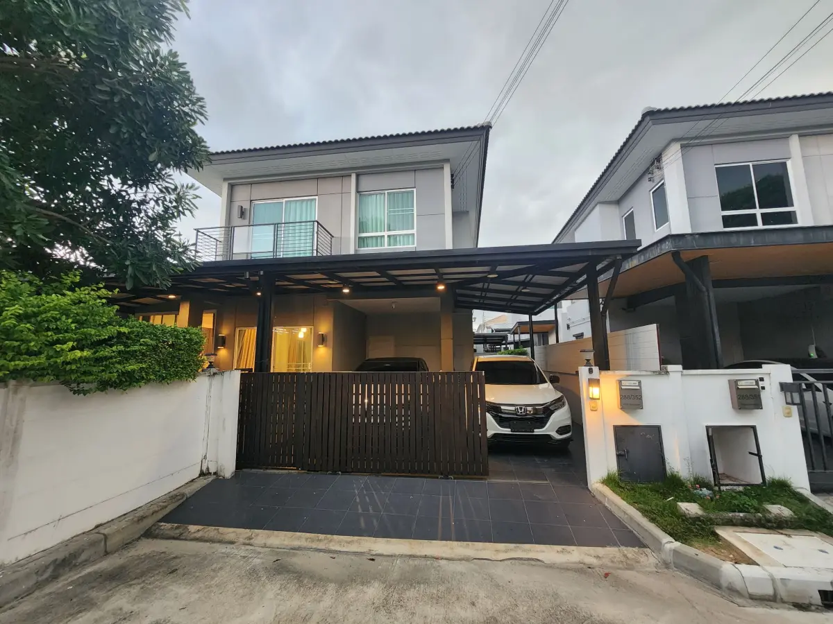 🏡 ขายบ้านเดี่ยว 2 ชั้น หลังมุม โครงการเซนโทร วัชรพล | บ้านสวย พร้อมเข้าอยู่ พื้นที่กว้าง บรรยากาศส่วนตัว