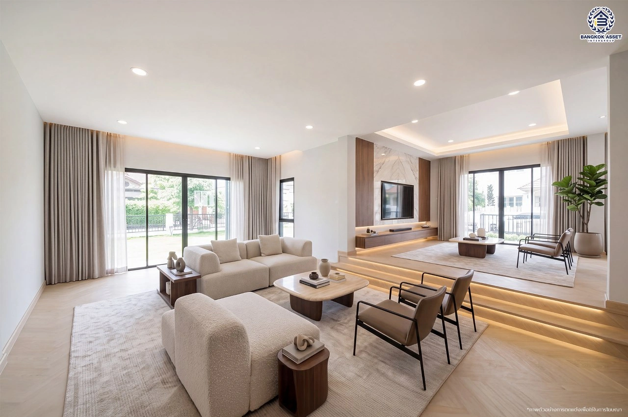 บ้านเดี่ยวรีโนเวท โครงการ ประดับดาว 1-4 ราชพฤกษ์-รัตนาธิเบศร์ เนื้อที่ 99.6 ตร.ว. พื้นที่ใช้สอย 308.41 ตร.ม. ฟังก์ชัน 4 ห้องนอน 3 ห้องน้ำ จอดรถได้ 2 คัน เชื่อมต่อถนนราชพฤกษ์ ถนนรัตนาธิเบศร์ รายล้อมด้วยสิ่งอำนวยความสะดวกครบครัน ใกล้รถไฟฟ้าสายสีม่วง "สถานีบางรักน้อยท่าอิฐ"...