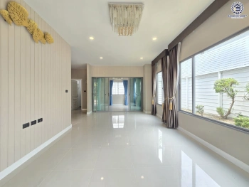 บ้านเดี่ยวมือสอง 2 ชั้น โครงการ เพอร์เฟคเพลส แจ้งวัฒนะ2 เนื้อที่ 59.7 ตร.ว. พื้นที่ใช้สอย 140 ตร.ม. ฟังก์ชัน 3 ห้องนอน 3 ห้องน้ำ 2 ที่จอดรถ เชื่อมต่อถนนชัยพฤกษ์ ทางหลวง 345 และถนนแจ้งวัฒนะ เดินทางต่อไปยังทางด่วนและรถไฟฟ้าสายสีชมพู "สถานีปากเกร็ด"