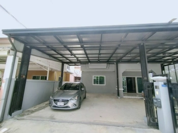 บ้านเดี่ยว ต่อเติมพร้อมอยู่ ติดถนนใหญ่ ใกล้ถนนวงแหวน รังสิต-คลอง4