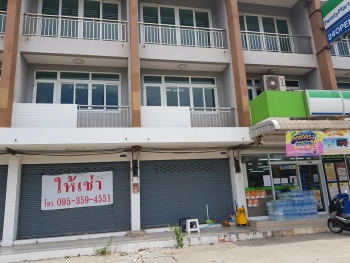 ให้เช่าตึกแถวสินสาคร ติด family mart หน้าหมู่บ้านซื่อตรงสารินและนิคมอุตสาหกรรมสินสาคร เหมาะแก่การทำธุระกิจ แหล่งชุมชน ทำเลดี