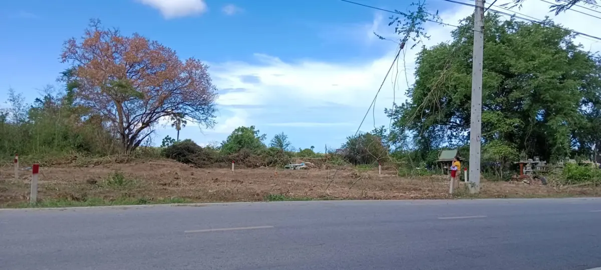 ขายที่ดินสวยทำเลดีวิวเขาชะอำ