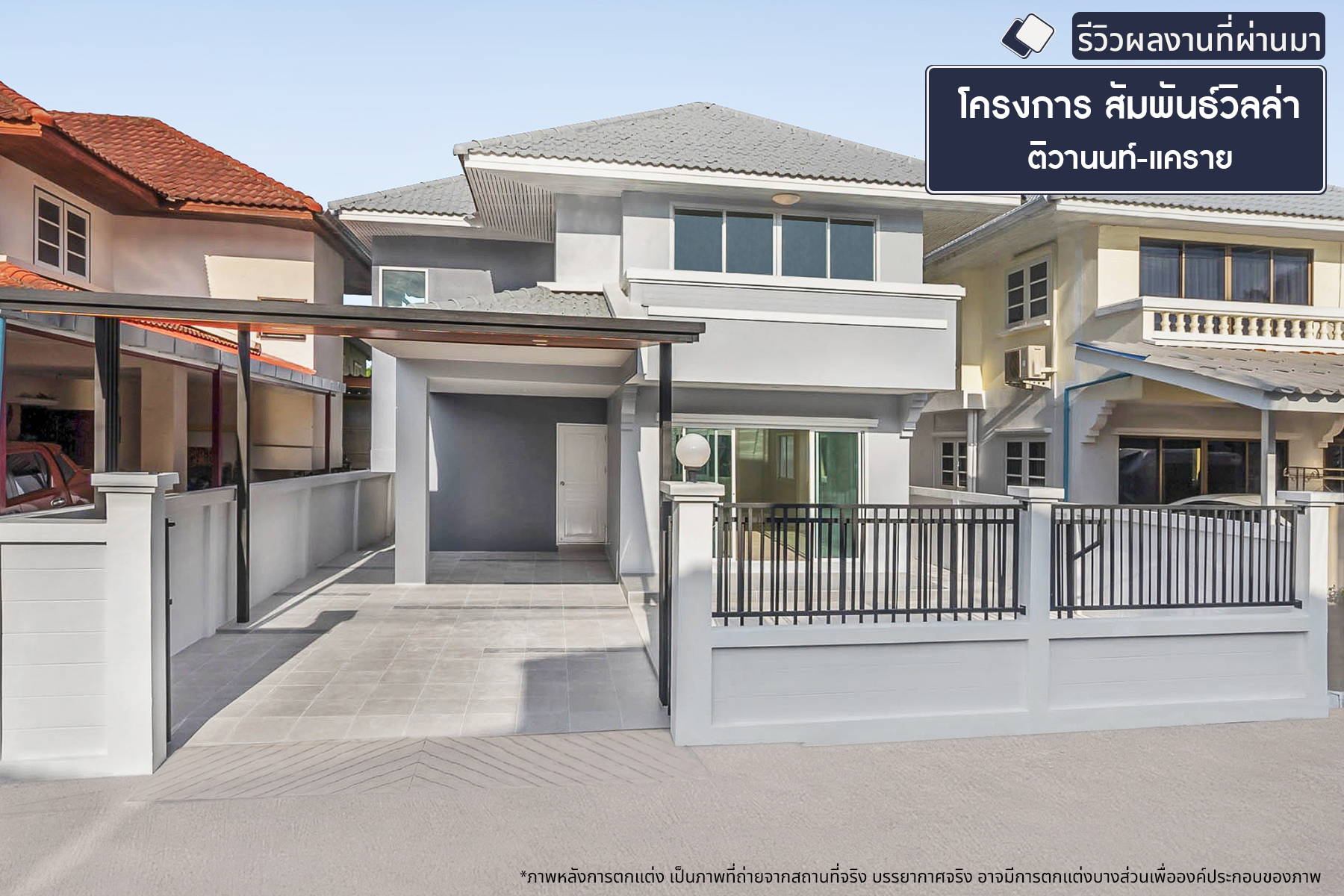 สัมพันธ์วิลล่า ติวานนท์-แคราย 