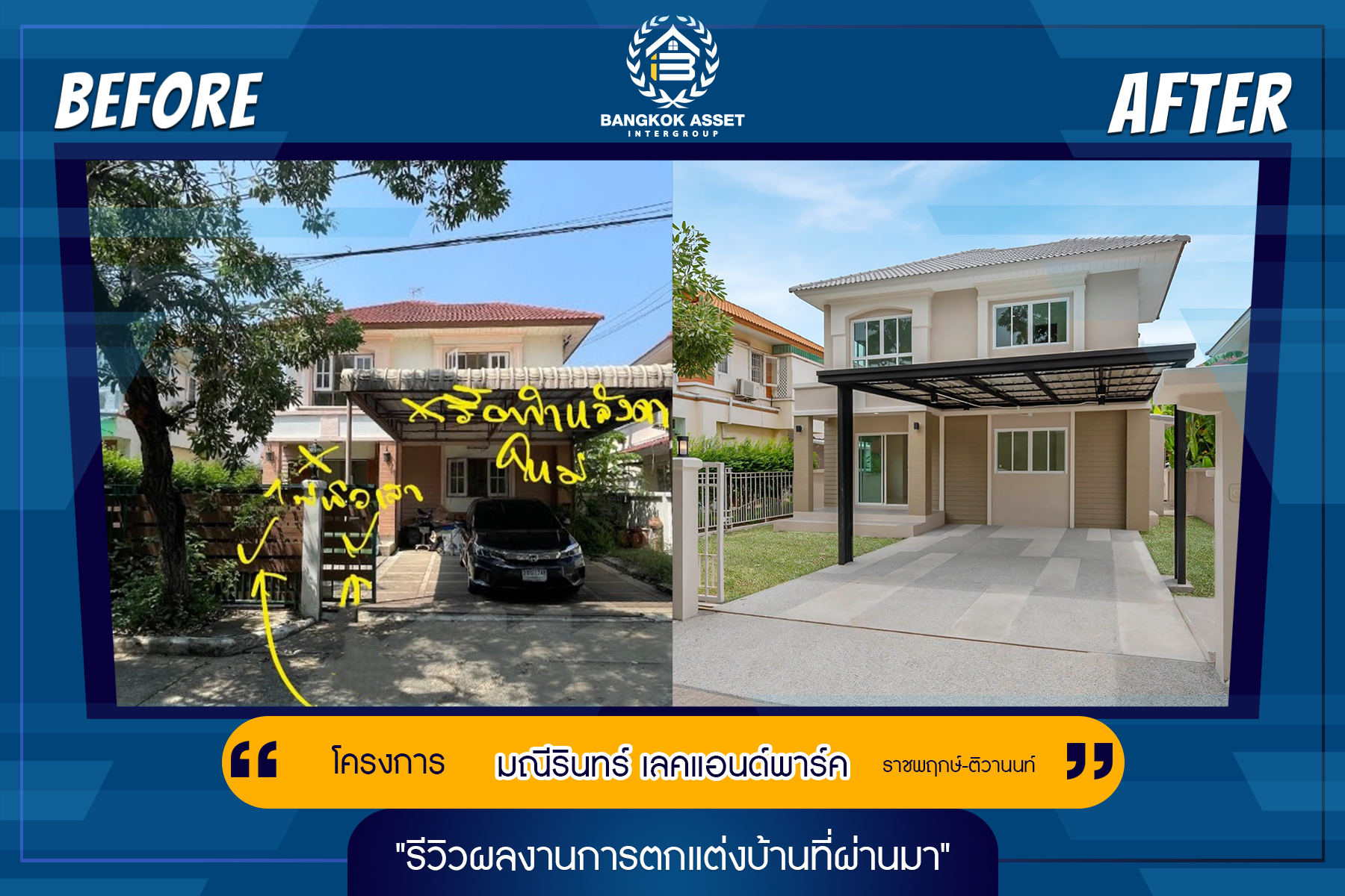 มณีรินทร์ เลคแอนด์พาร์ค ราชพฤกษ์-ติวานนท์