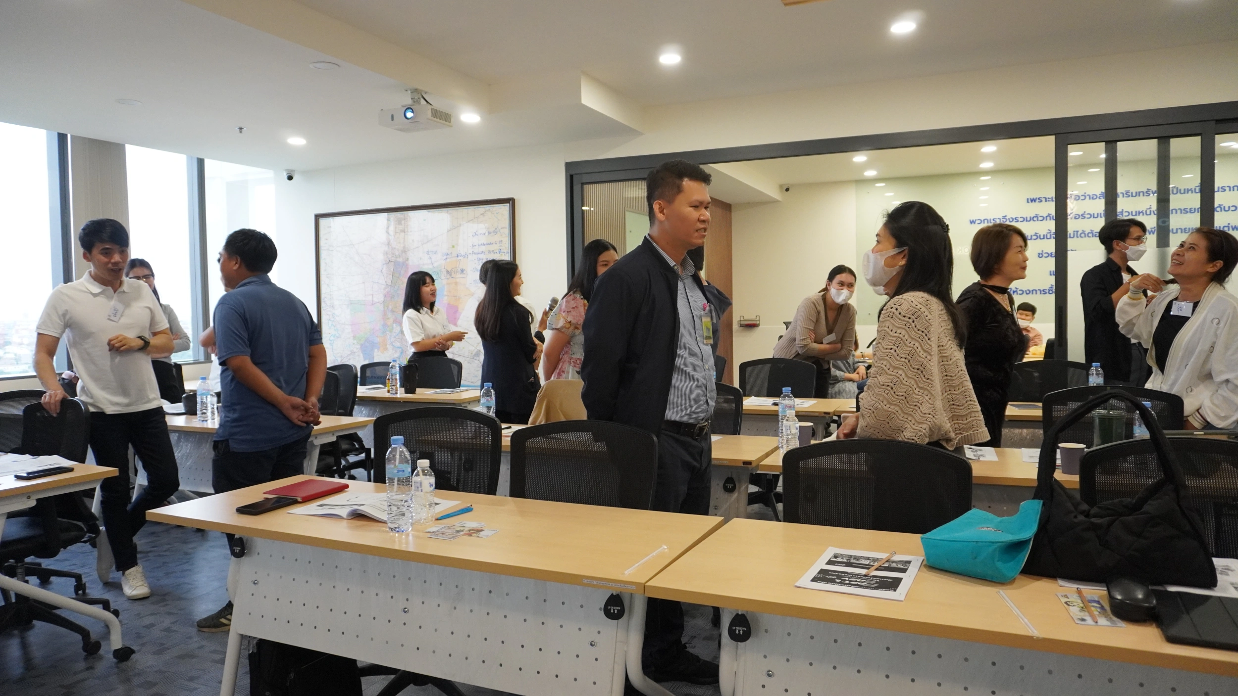 บรรยากาศการเรียน