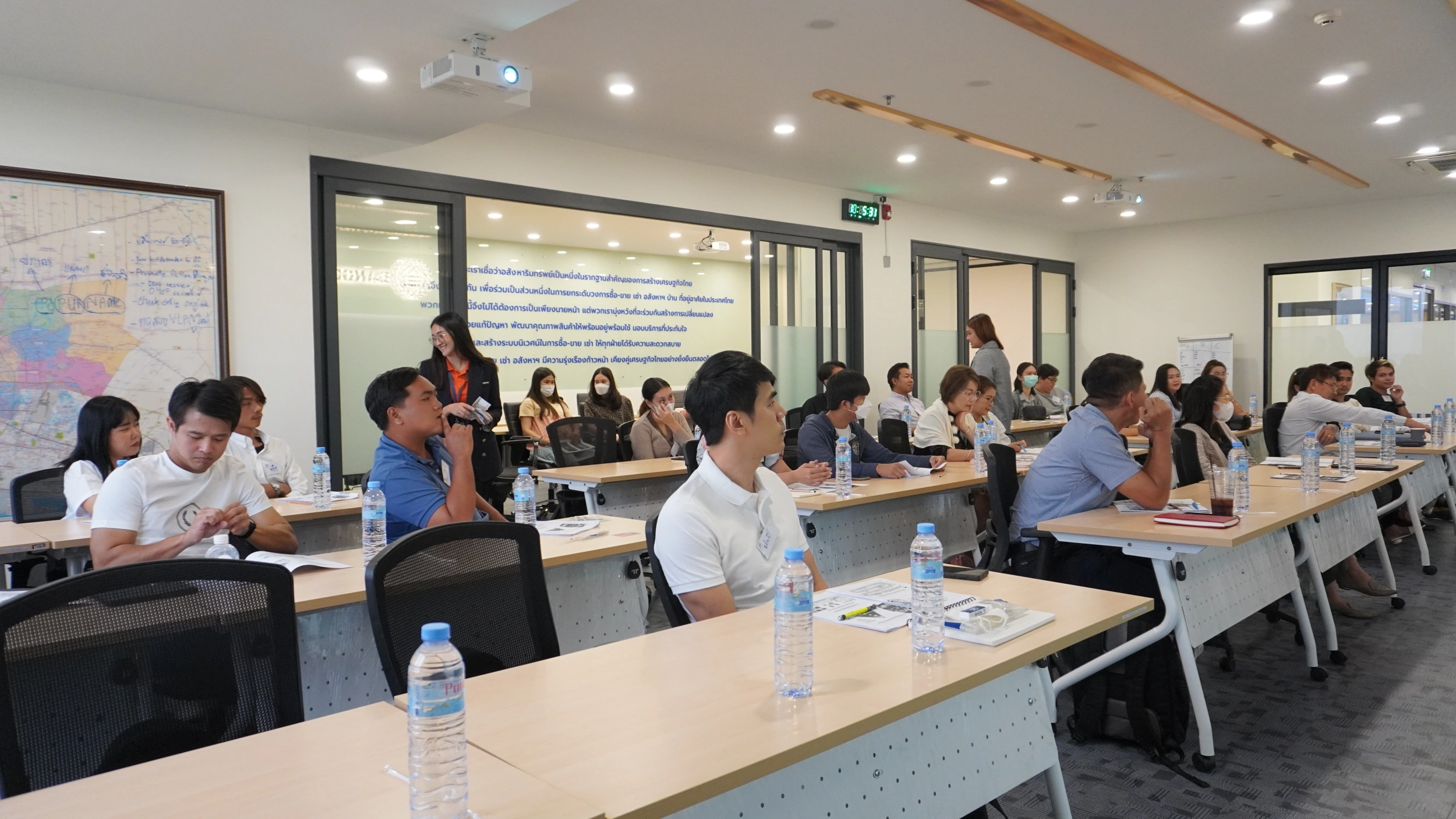 บรรยากาศการเรียน