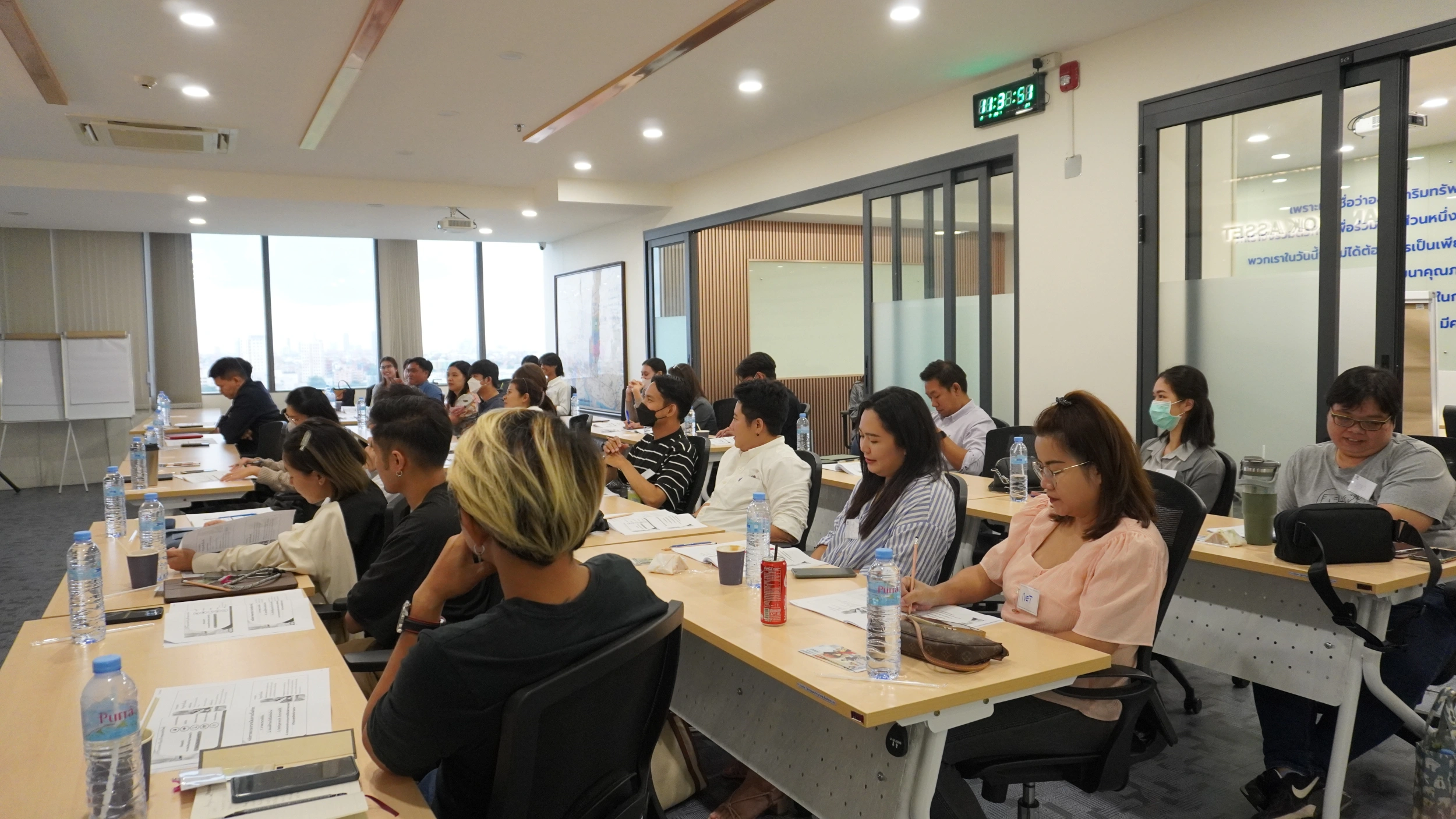 บรรยากาศการเรียน